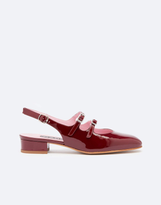 페쉬 버건디 메리제인