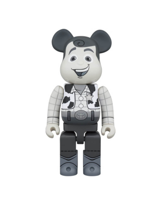 1000% BEARBRICK WOODY B&W Ver.
