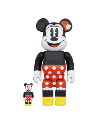 400%+100% BEARBRICK MINNIE MOUSE