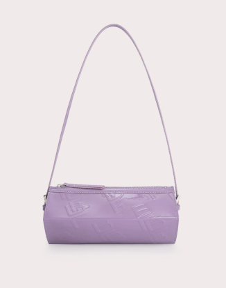 카로 퍼플 헤이즈 엠보스드 페이턴트 레더