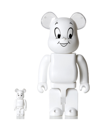 400%+100% BEARBRICK CASPER