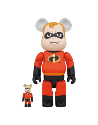 400%+100% BEARBRICK Mr.INCREDIBLE