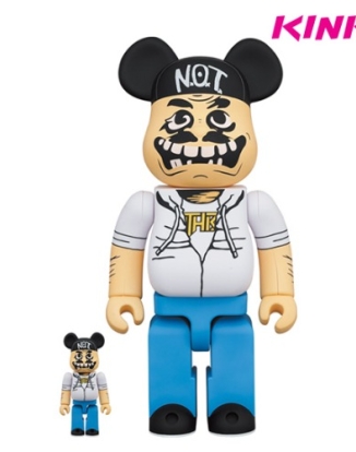 400%+100% BEARBRICK ANTHRAX 