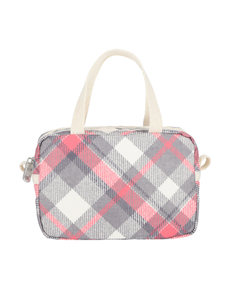 클래식 마이크로 백 심리스 타탄