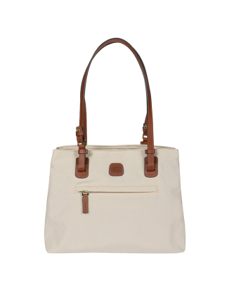 엑스백 쇼핑 미디움 베이지