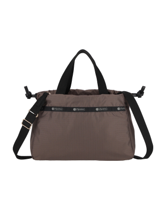 클래식 시티 드로우스트링 업타운 다크초코 크로스백 [1084.LC97]