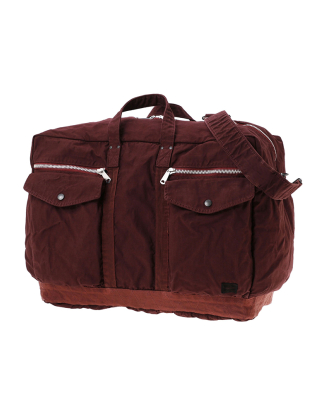 CRAG 2WAY BOSTON BAG(L)-BORDEAUX