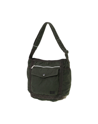 CRAG SHOULDER BAG(L)-SAGE GREEN