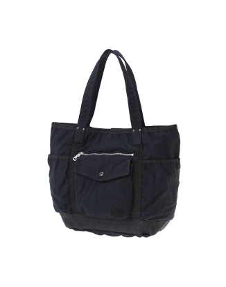CRAG TOTE BAG_NAVY/BLUE