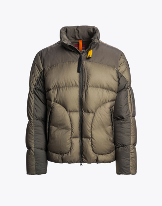 남성 숏 다운 재킷 야리-OLIVE GREY (25WMPMPUMU01PJ0103)