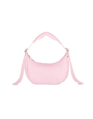 글로니 핑크 페탈 미니 크레센트 호보백