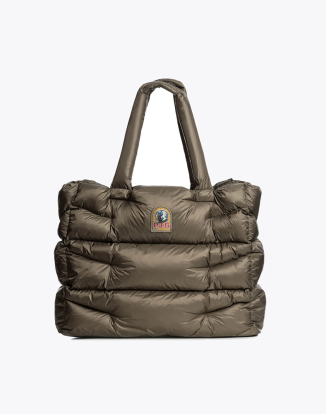 유니섹스 쇼퍼백 할리우드 탑 핸들-OLIVE GREY (25WMPABABA32PJ0103)