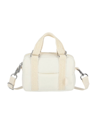 글로니 아이보리 프로스트 마이크로 토트백