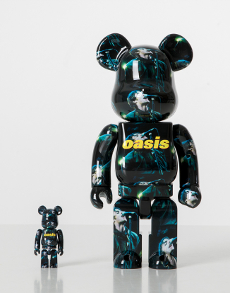 400%+100% BEARBRICK OASIS KNEBWORTH 1996 (Liam Gallagher)