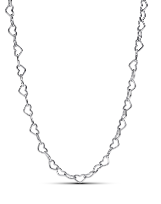 링크드 하트 콜리어 네크리스