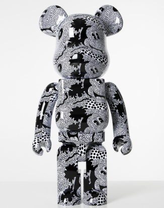 1000% BEARBRICK Keith Haring Mickey Mouse