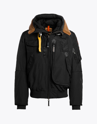 남성 후드 보머 자켓 고비 시어링-BLACK (25WMPMJKMA21PJ0541)