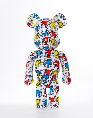 1000% BEARBRICK KEITH HARING #9