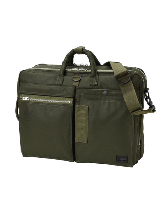 FLYING ACE 3WAY BRIEFCASE-SAGE GREEN