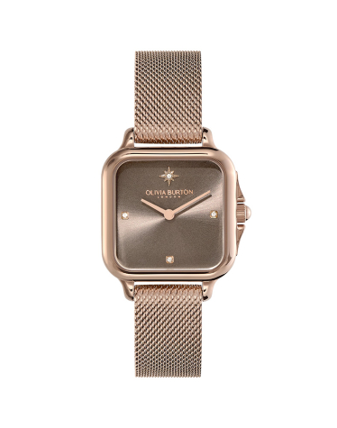 그로스베너 머쉬룸 & 로즈골드 메쉬