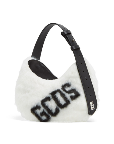 콤마 스몰 폭스 퍼 트위스트 백