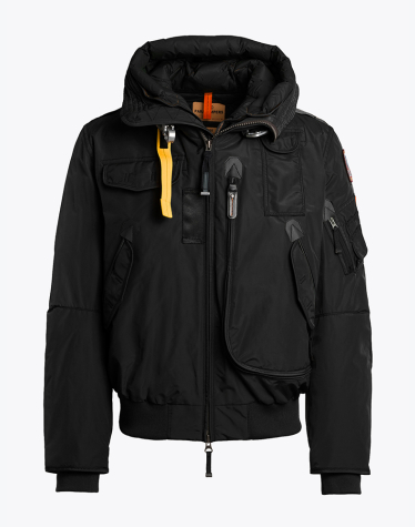 남성 다운 봄버 자켓 고비-Black (24WMPMJKMA01PJ0541)