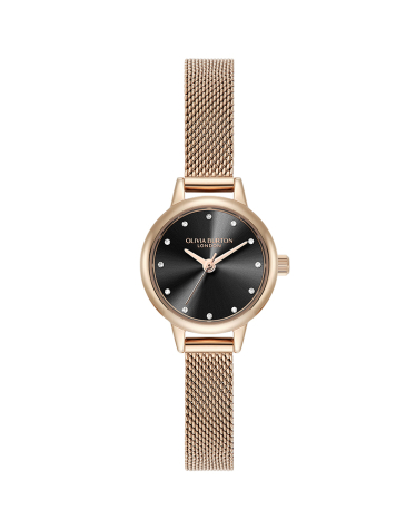 로즈골드 블랙 미니 다이얼