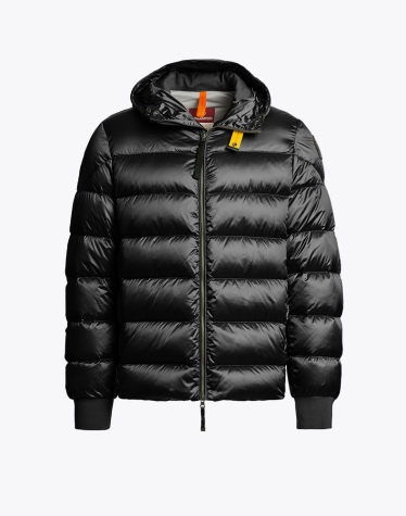 남성 경량 후드 다운 자켓 퍼렐-BLACK (25WMPMPUSX13PJ0541)