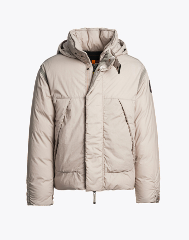 남성 후드 패딩 재킷 블랙번-CHATEAU GREY/NOWHERE (25WMPMJKNA01PJB036)