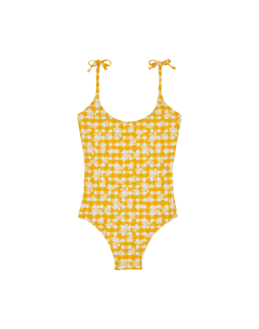 걸즈 원피스 스윔웨어 터틀 패턴 (VQ-25SSUIGCH160188)