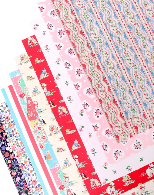 양면 포장지 - 버라이어티 세트 A 10매