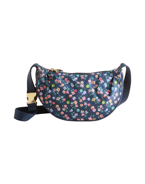 슬링 크로스바디 백 - 네이비 마블 딧시