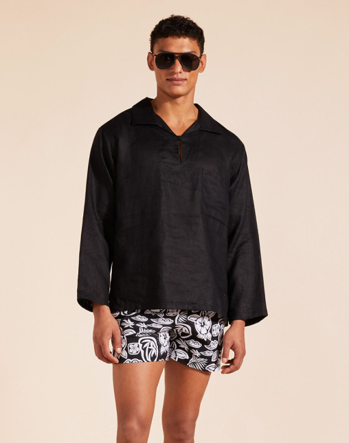 맨즈 트렁크 스윔웨어 타히티 터틀 패턴 (VQ-24SSMSOAF501990)