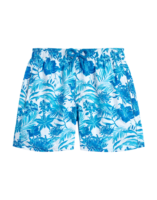 보이즈 트렁크 스윔웨어 타히티 플라워 패턴 (VQ-24SSJIIAF103010)