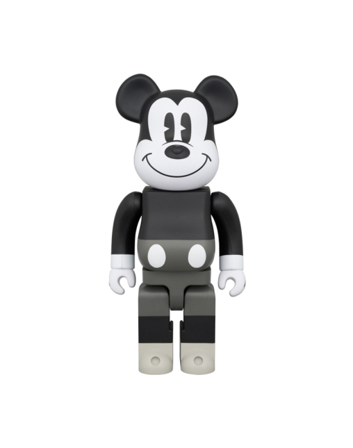 400% BEARBRICK MICKEY MOUSE B&W Ver. (MICKEY MOUSE & FRIENDS)
