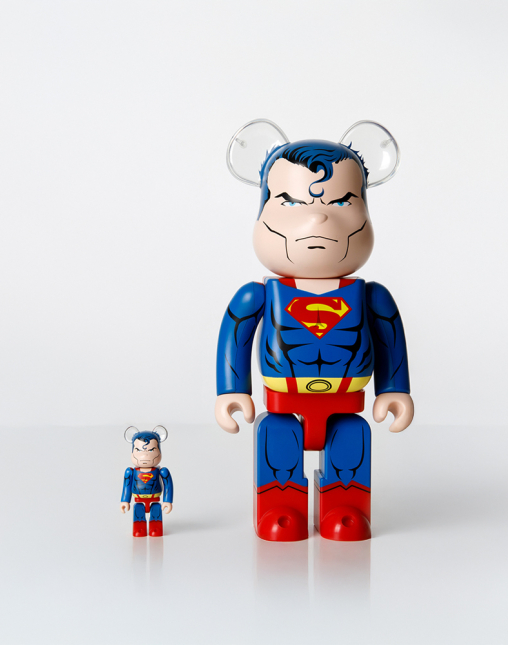 400%+100% BEARBRICK Superman (Batman HUSH Ver.)