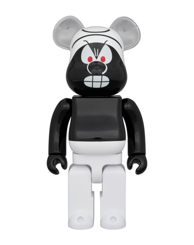 400% BEARBRICK BLACK SMURF
