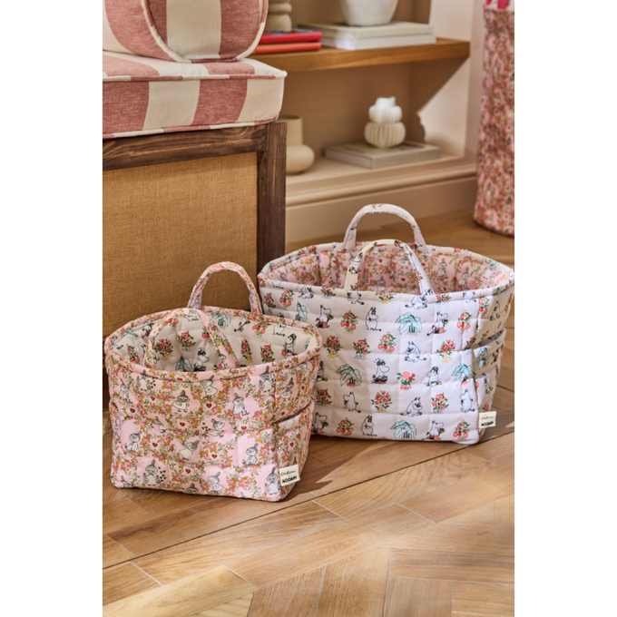 퀼티드 스토리지 백 2개 세트 - 무민 번치