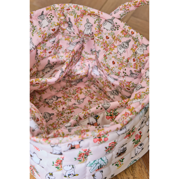 퀼티드 스토리지 백 2개 세트 - 무민 번치