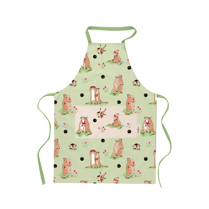 에이프런 앞치마 - 미어캣 그린