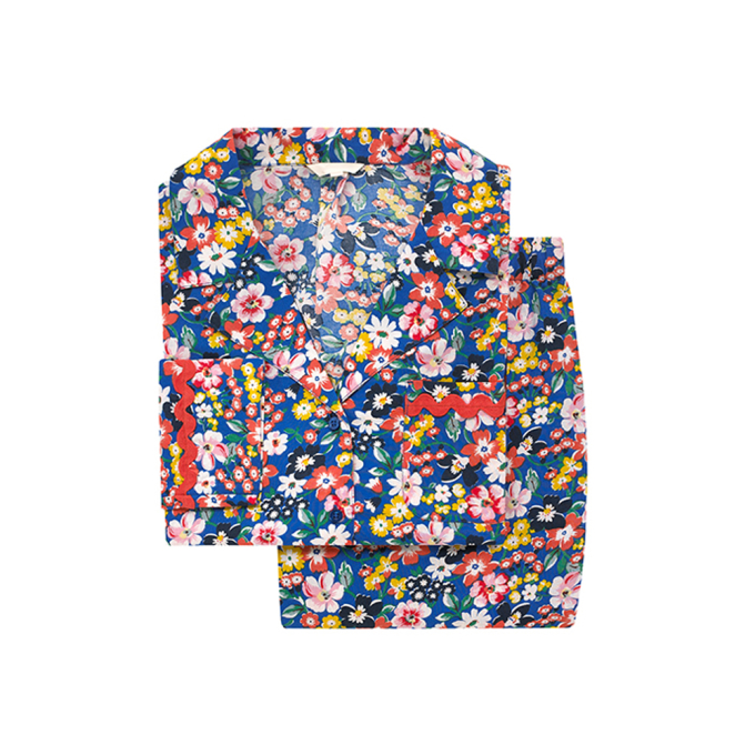 긴팔 파자마 세트 포틀랜드 플라워