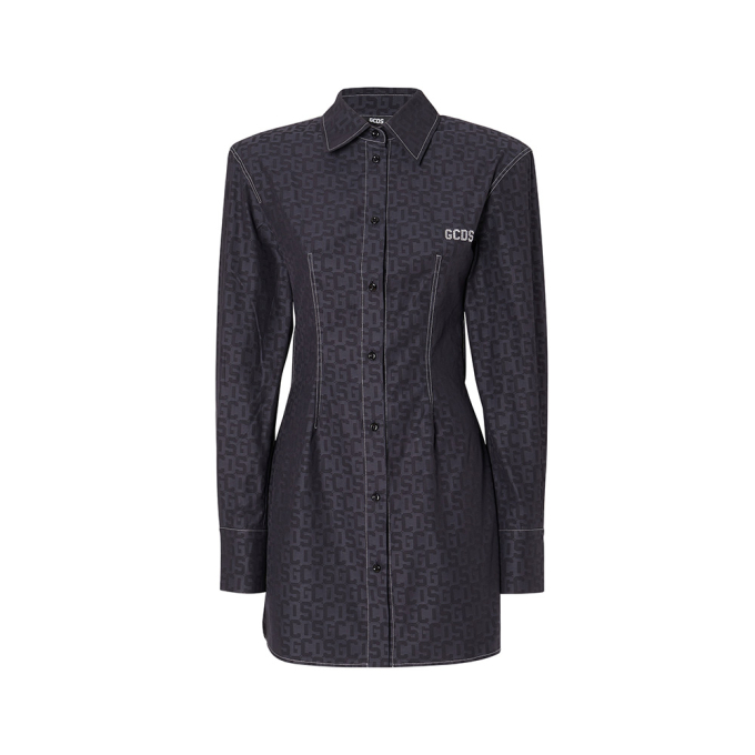 GCDS 블링 모노그램 드레스